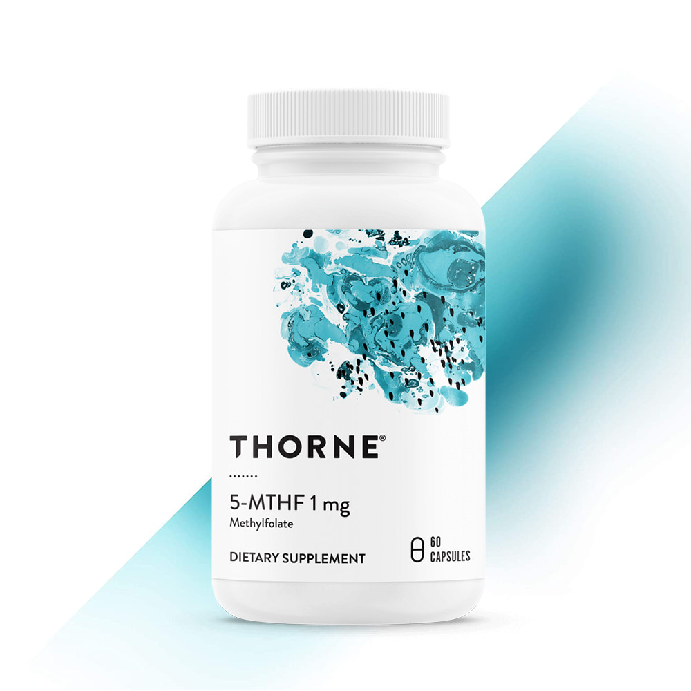 Thorne Research 쏜리서치 손리서치 활성 엽산 5-MTHF 고약사 60캡슐 1병