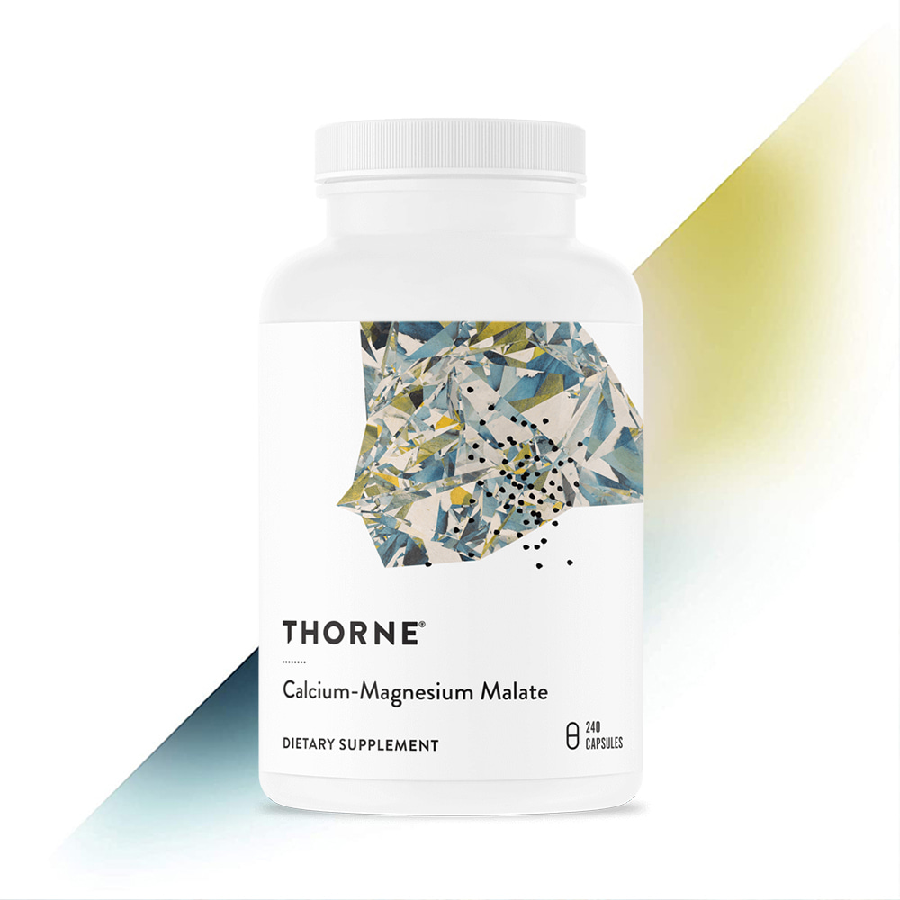 Thorne 쏜리서치 쏜땡땡 칼슘 마그네슘 말레이트 Calcium Magnesium Malate 240캡슐 1병