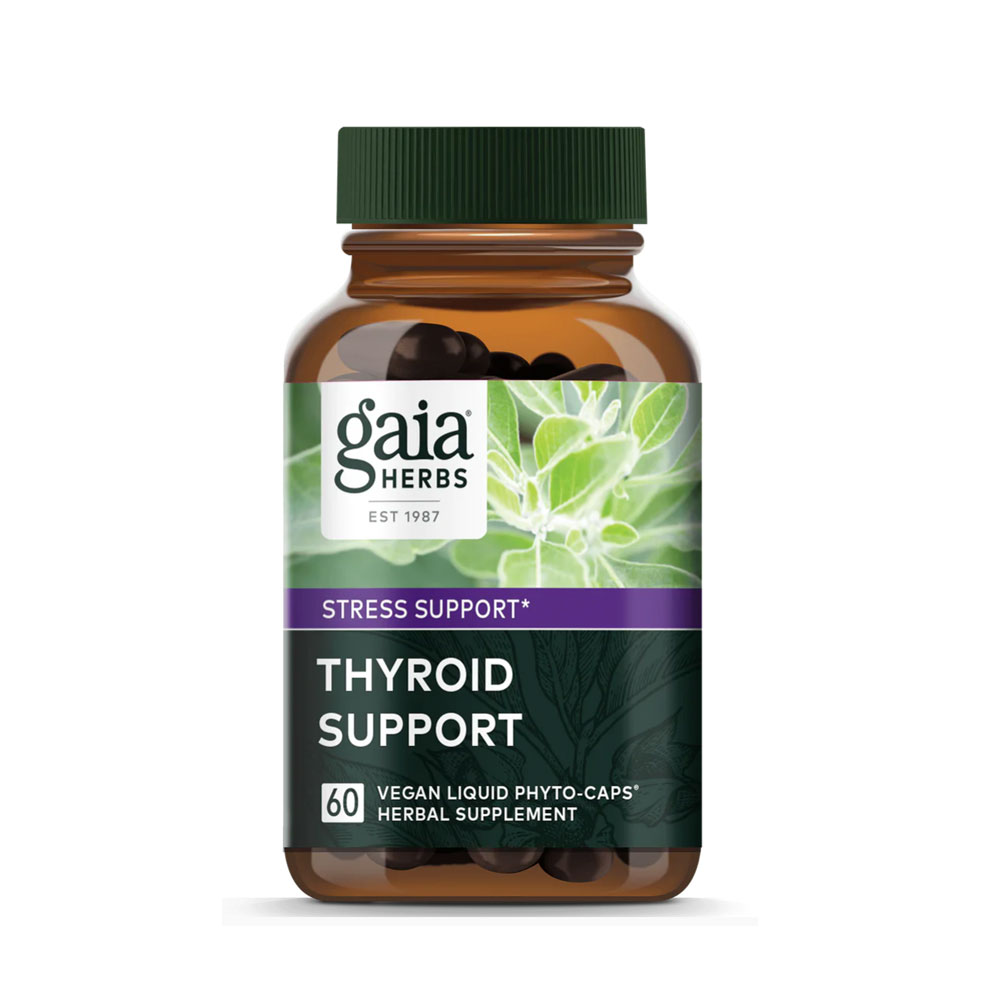타이로이드 서포트 60캡슐 Gaia Herbs Thyroid Support