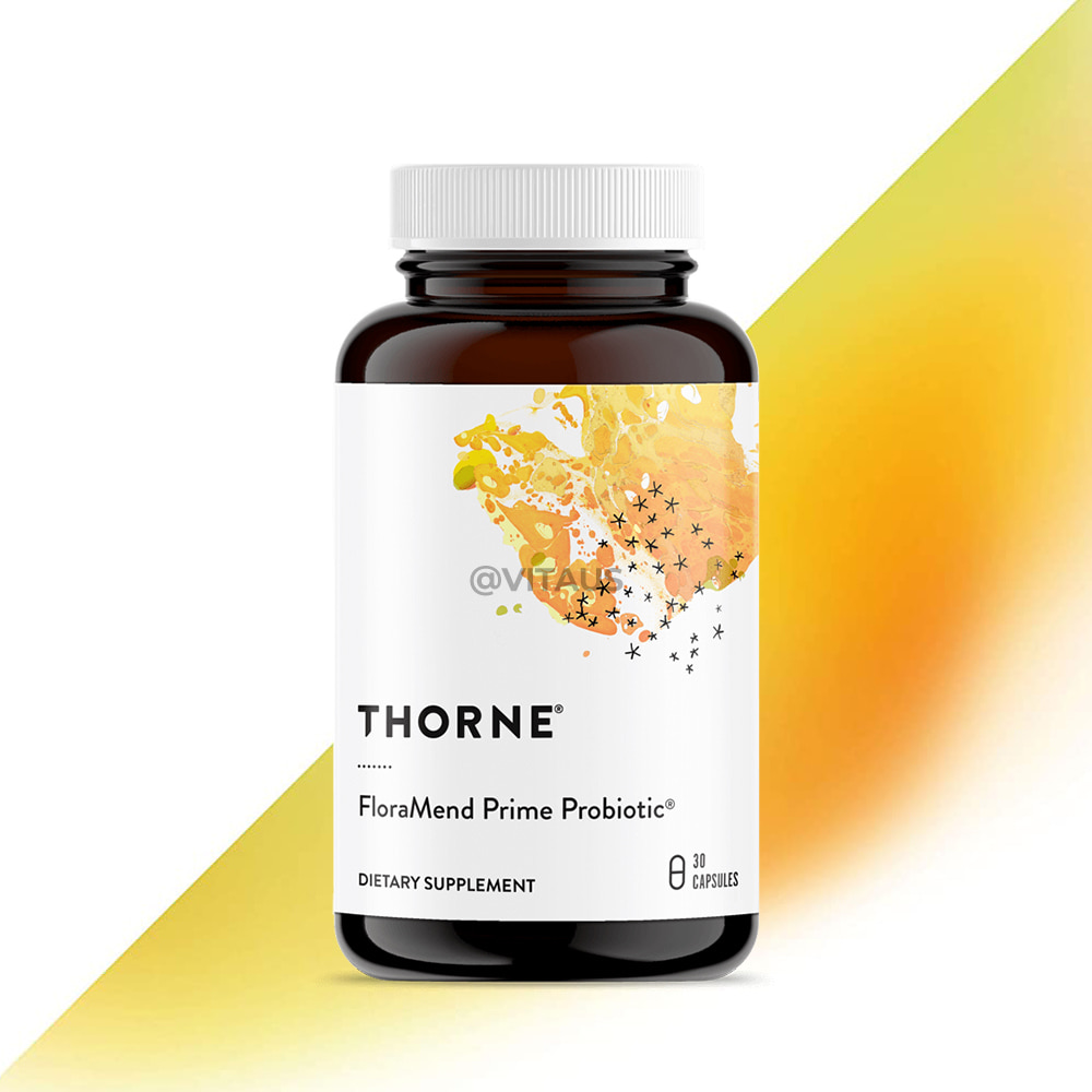 쏜리서치 플로라멘드 프라임 프로바이오틱 Thorne FloraMend Prime Probiotic 30캡슐 1병