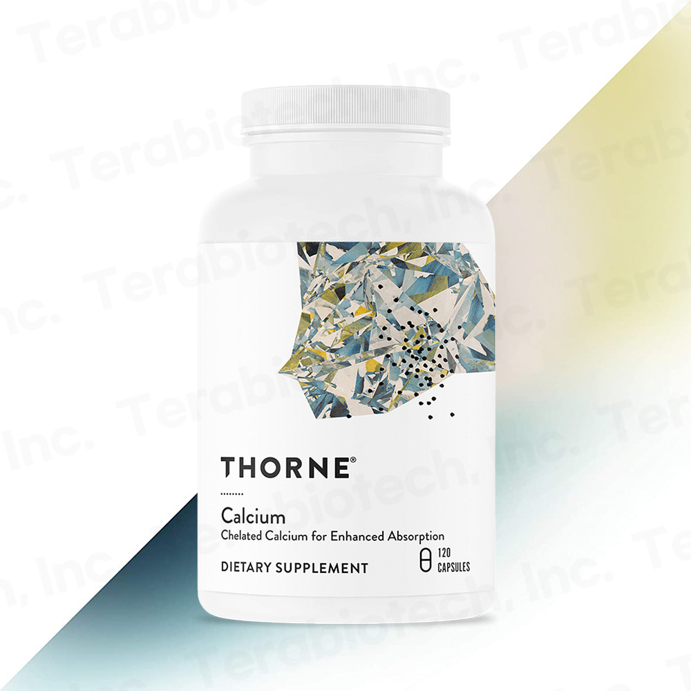 Thorne Research 쏜리서치 손리서치 디칼슘 말레이트 Di-Calcium malate 120캡슐 1병