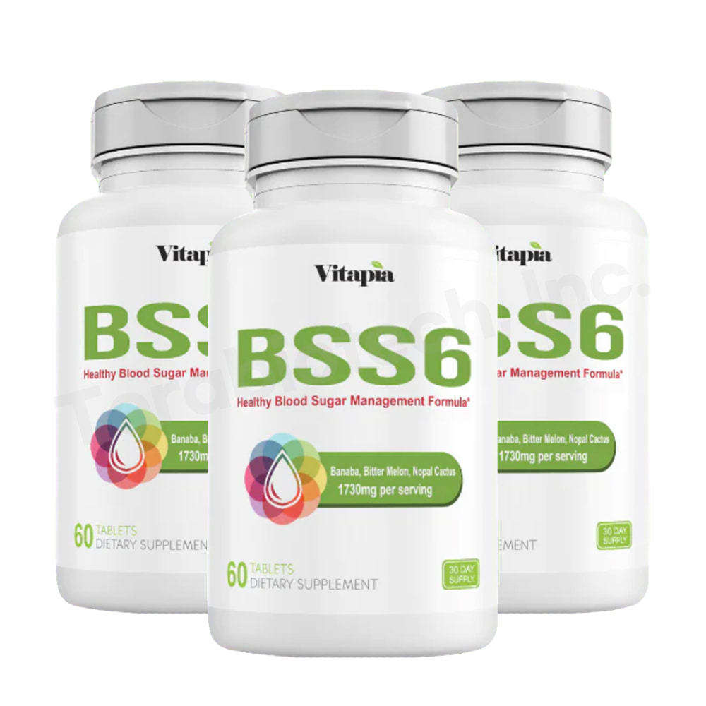 비타피아 바나바잎 추출물 Vitapia BSS6 60정 3병